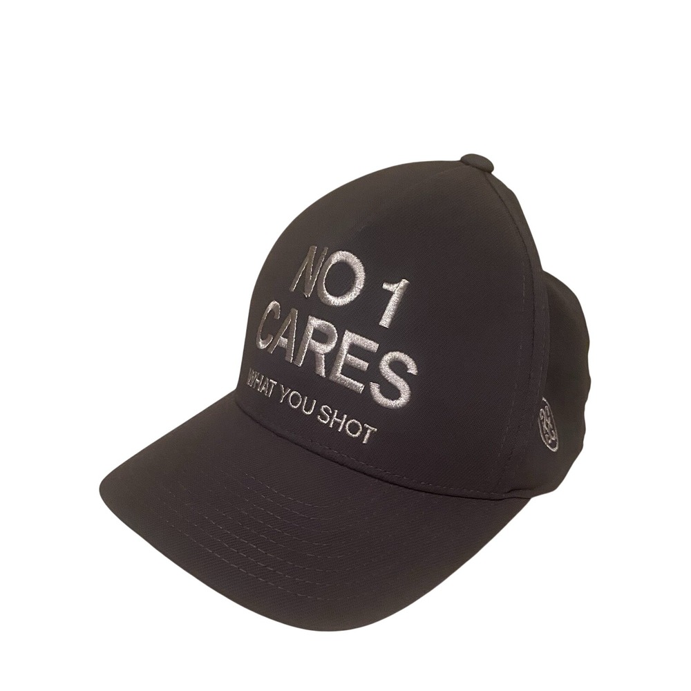 G/FORE No‎ 1 Cares What You Shot Golf Hat Grey Snapback Yupoong 110 Flexfit Tech